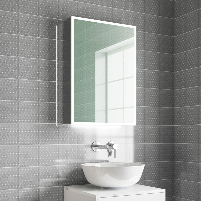 Maya LED Mirror Cabinet - Image 3