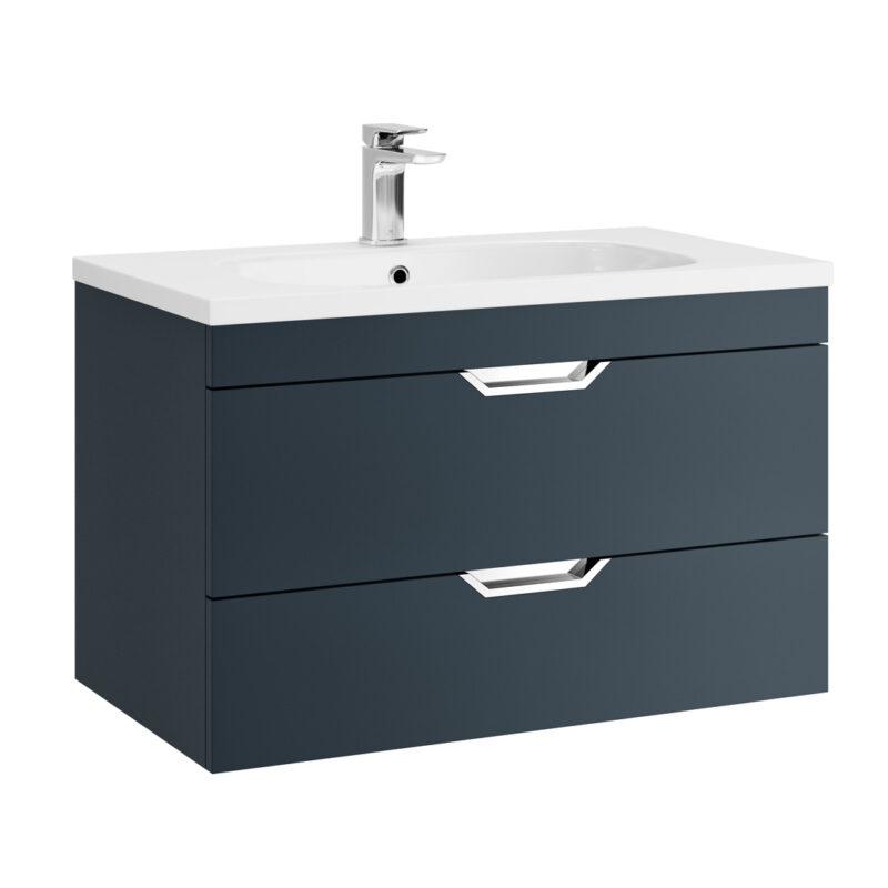 Madison 800mm 2 Drawer Wall Unit - Image 8