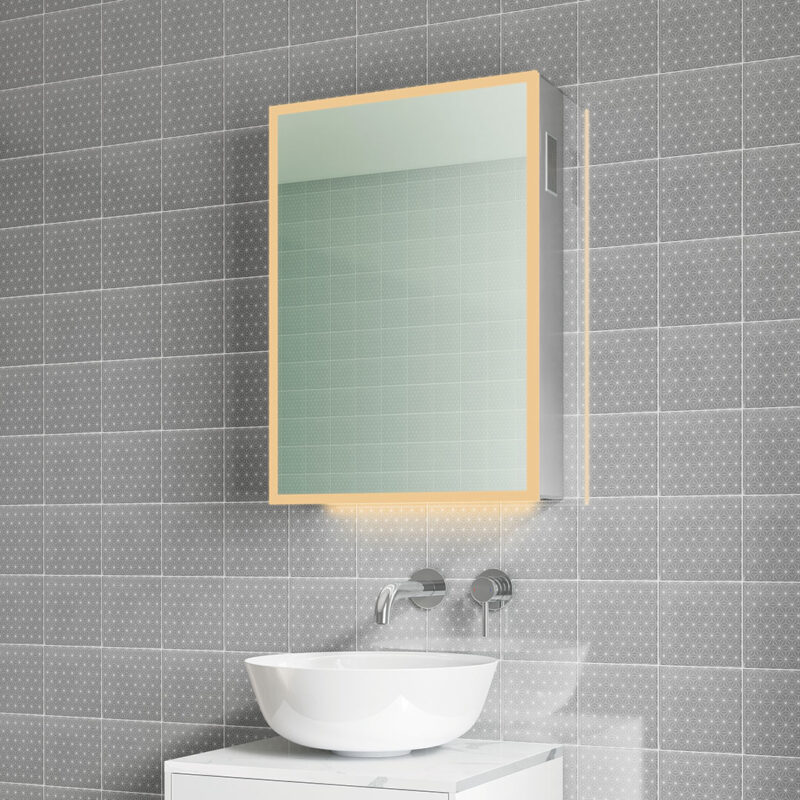 Maya 50 Bluetooth Audio Mirror Cabinet - Image 2