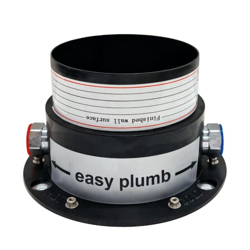 Ryver Easy-Plumb Floor Standing Bath Shower Mixer & Kit - Image 9