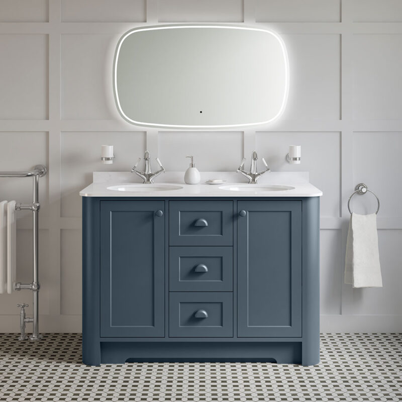 Farnham 1200mm 2 Door, 3 Drawer Floor Unit - Image 6