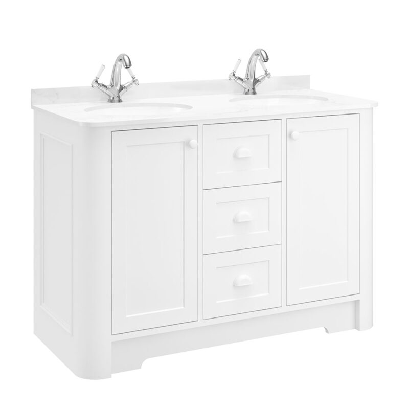 Farnham 1200mm 2 Door, 3 Drawer Floor Unit - Image 3