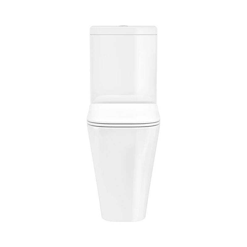 Brant Fully Enclosed Toilet & Slim Soft Close Seat - Image 4