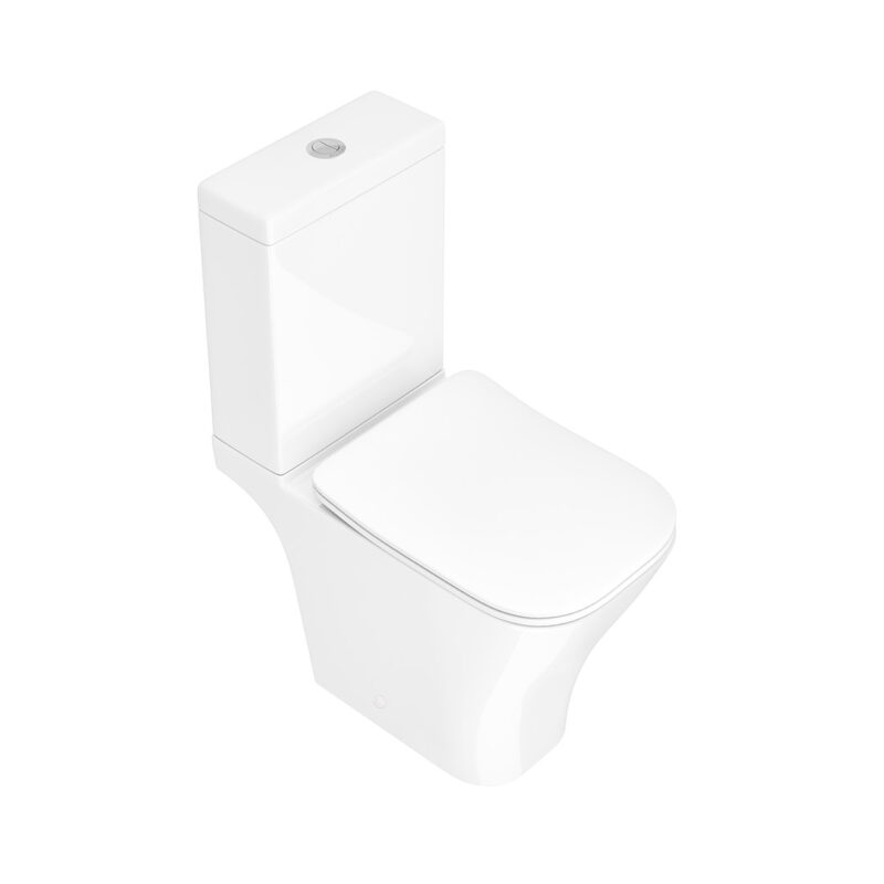 Brant Open Back Toilet & Slim Soft Close Seat - Image 3