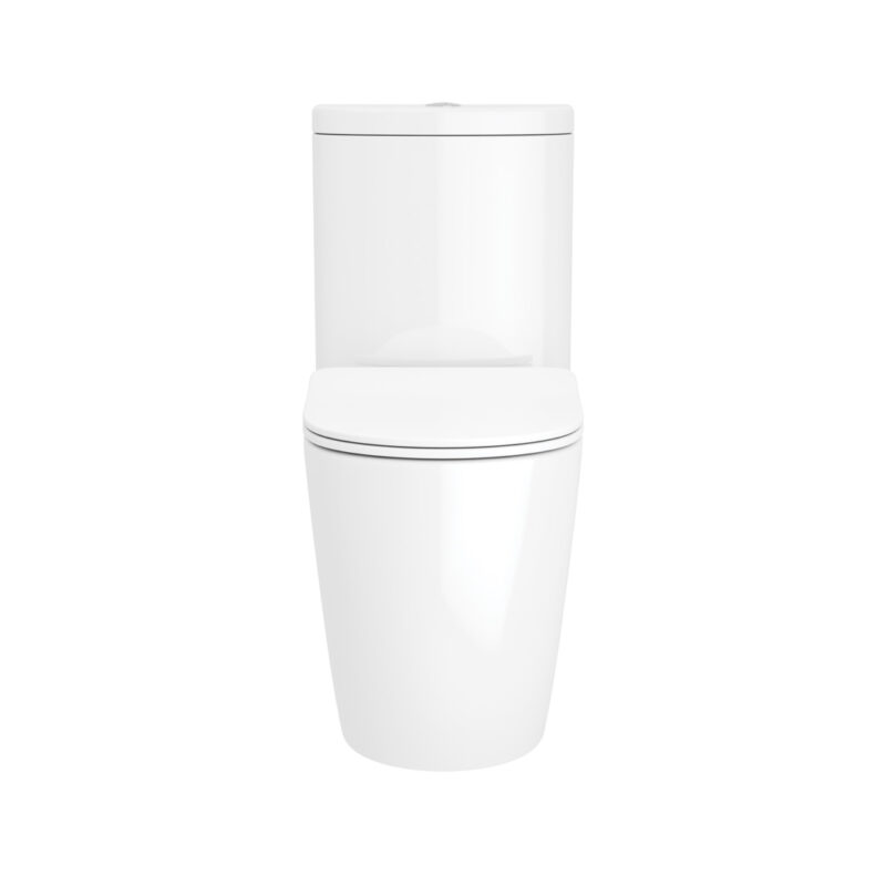 Edison Fully Enclosed Toilet & Slim Soft Close Seat - Image 4