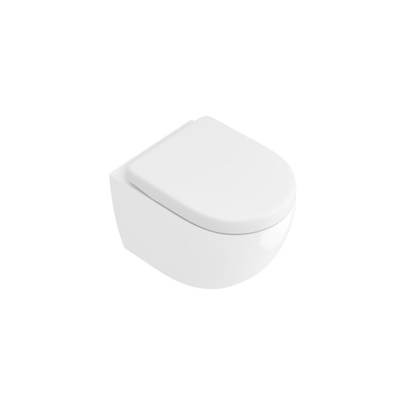 Edison Wall Hung Toilet Pan & Soft Close Seat - Image 3