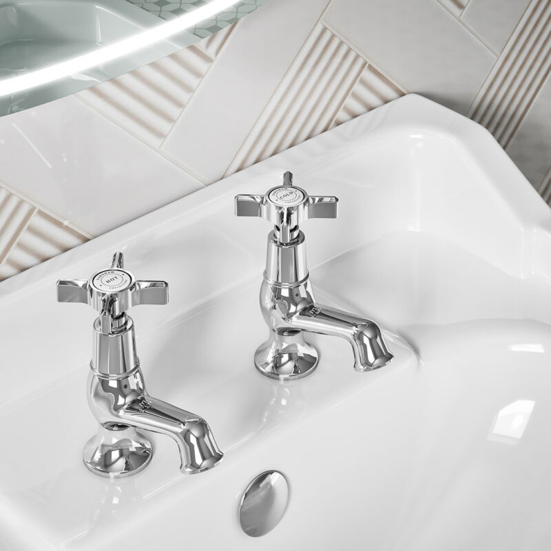 Farnham Basin Taps - Crosshead - Image 2