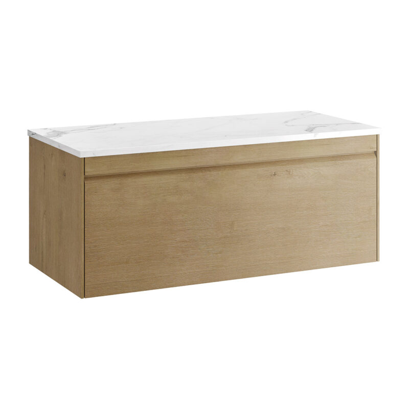 Hampton 1000mm 1 Drawer Wall Unit - Image 4