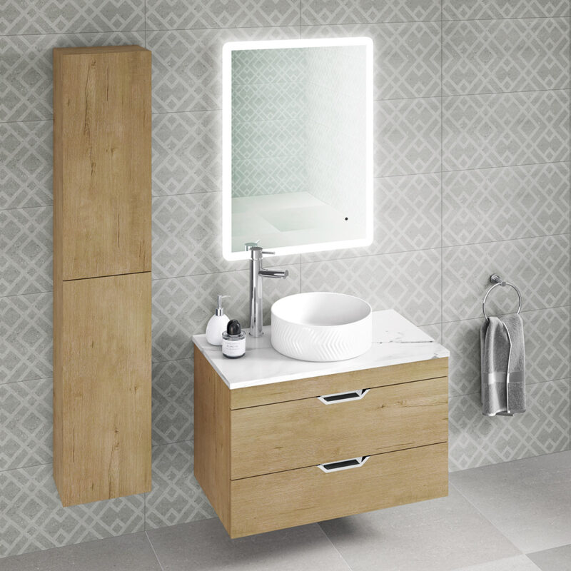 Madison 800mm 2 Drawer Wall Unit - Image 34