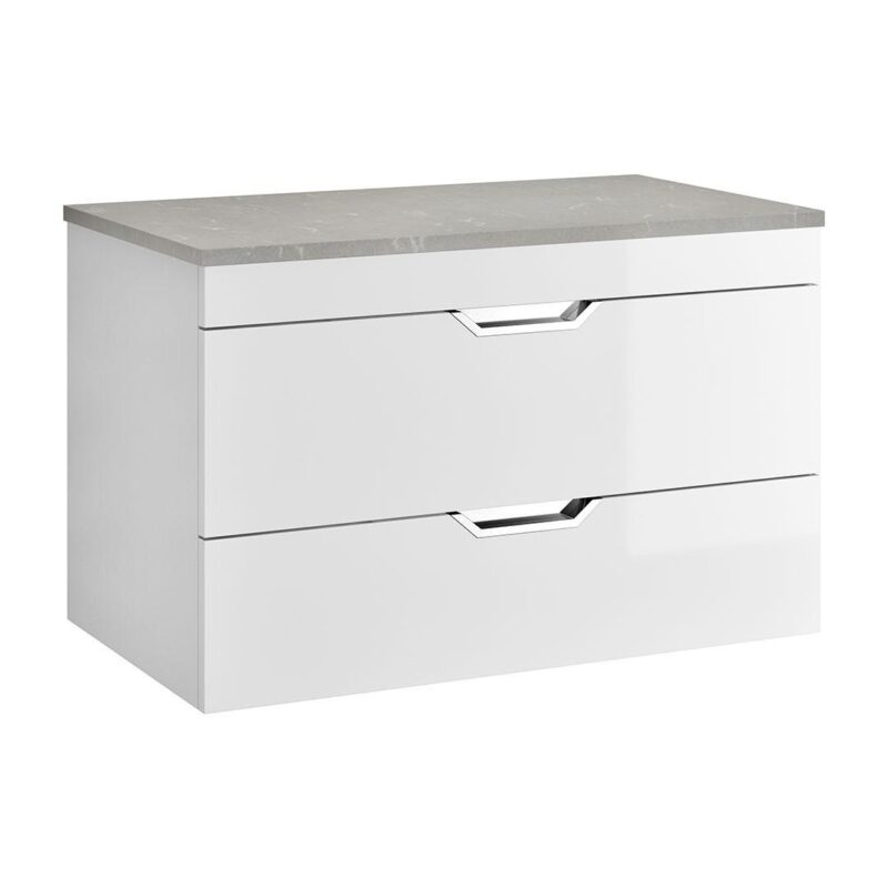 Madison 800mm 2 Drawer Wall Unit - Image 37
