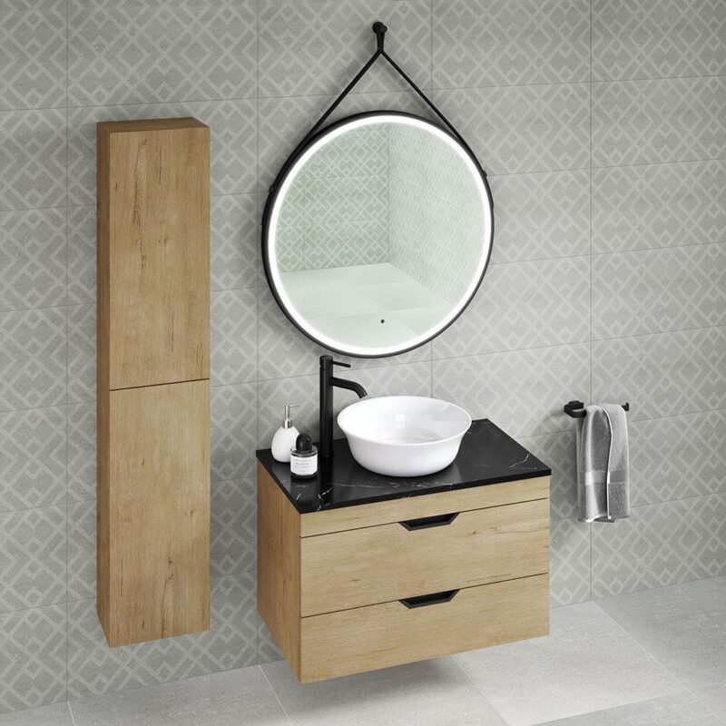 Madison 800mm 2 Drawer Wall Unit - Image 31