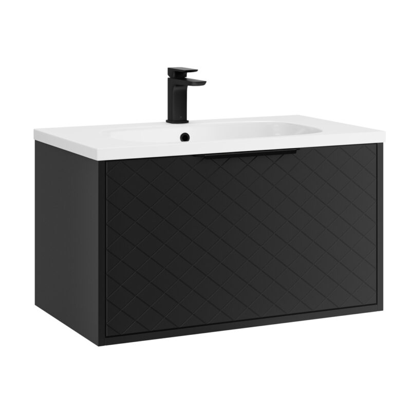 Bonita 800mm 1 Drawer Wall Unit - Image 2