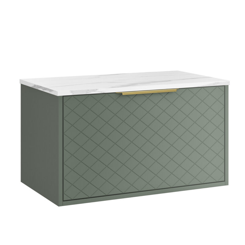 Bonita 800mm 1 Drawer Wall Unit - Image 6