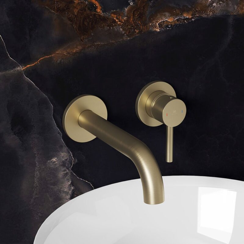 Ryver Easy-Plumb Wall Mounted Basin Mono - Image 6