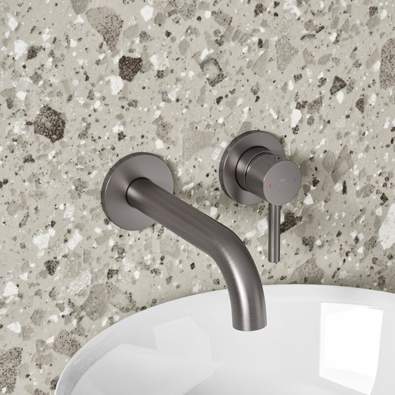 Ryver Easy-Plumb Wall Mounted Basin Mono - Image 8