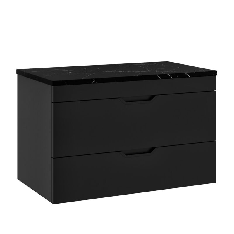 Madison 800mm 2 Drawer Wall Unit - Image 12