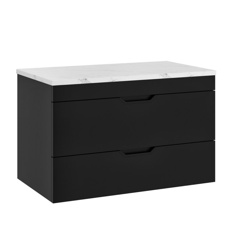 Madison 800mm 2 Drawer Wall Unit - Image 11