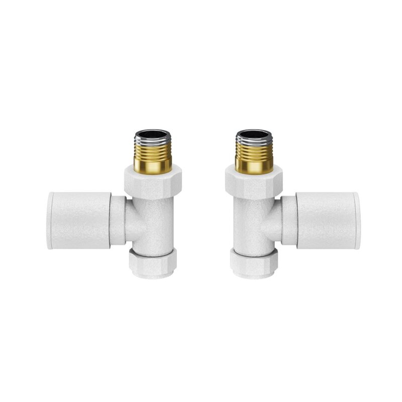 Round Radiator Valves - Straight - Image 4