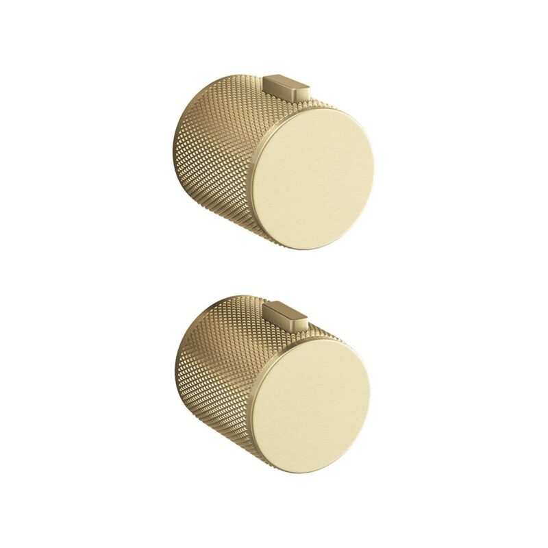 Ryver Round Concealed Valve Knurled Handle Pack - Image 3