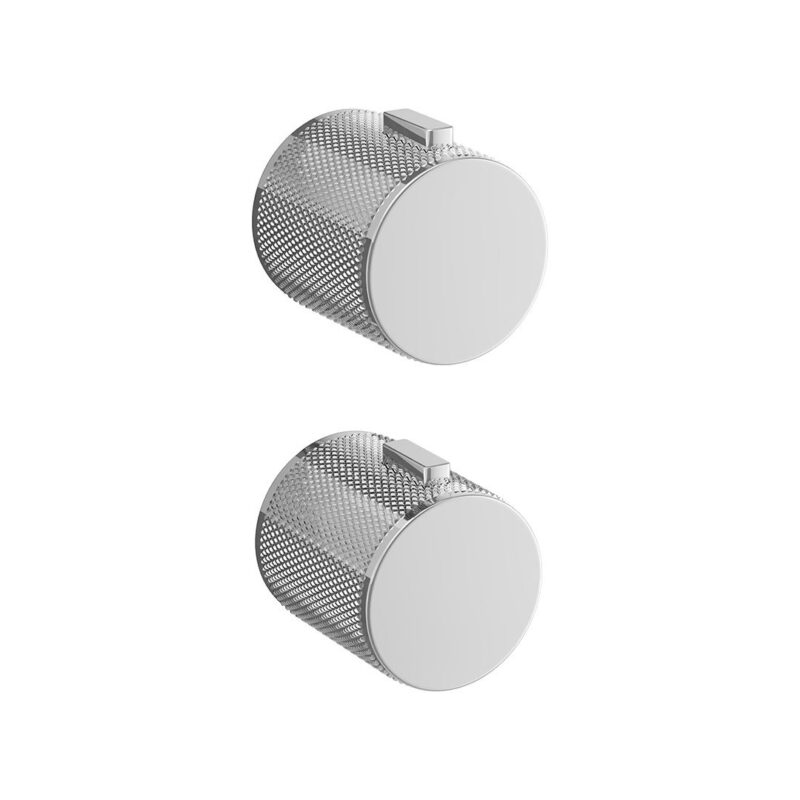 Ryver Round Concealed Valve Knurled Handle Pack