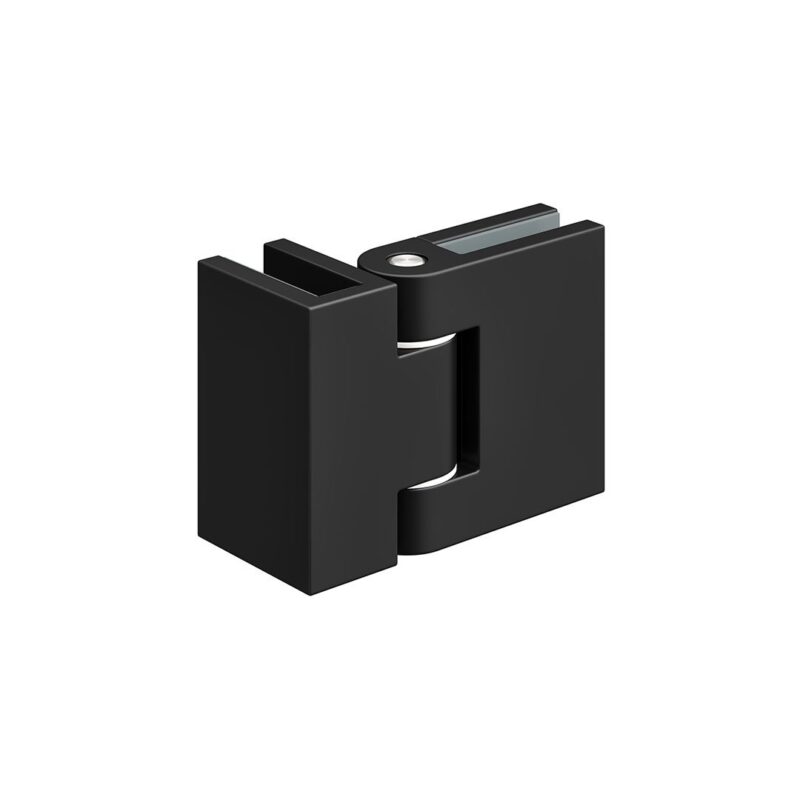 Emmi Wetroom Flipper Panel Hinges Black - Image 2