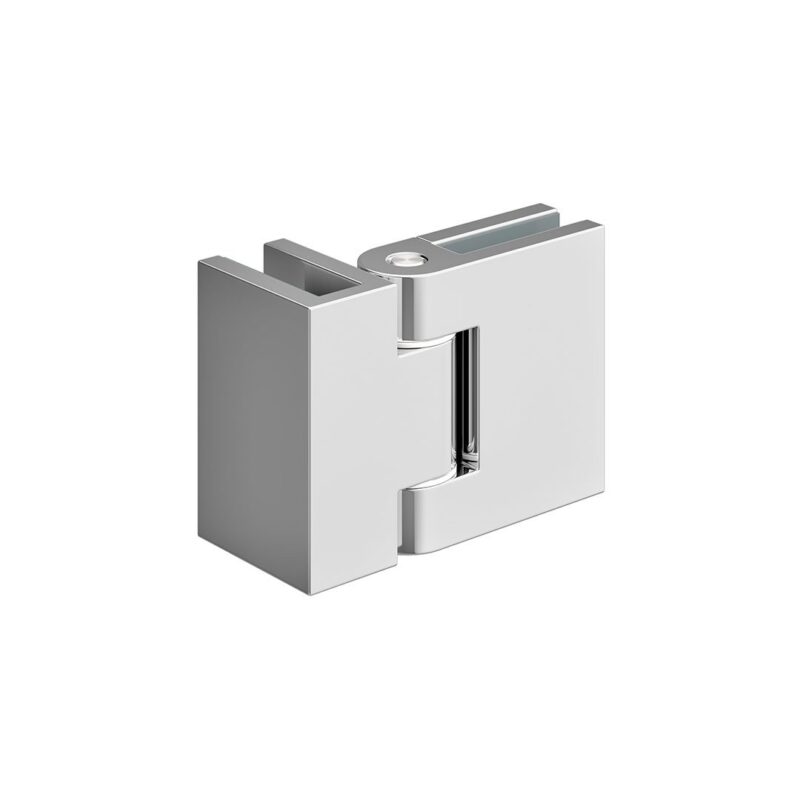 Emmi Wetroom Flipper Panel Hinges Chrome - Image 2