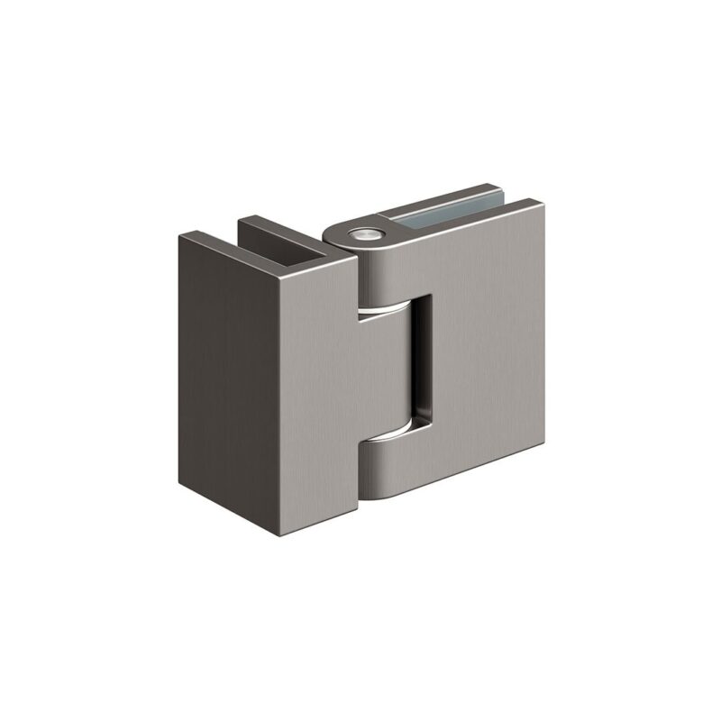 Emmi Wetroom Flipper Panel Hinges Gun Metal - Image 2