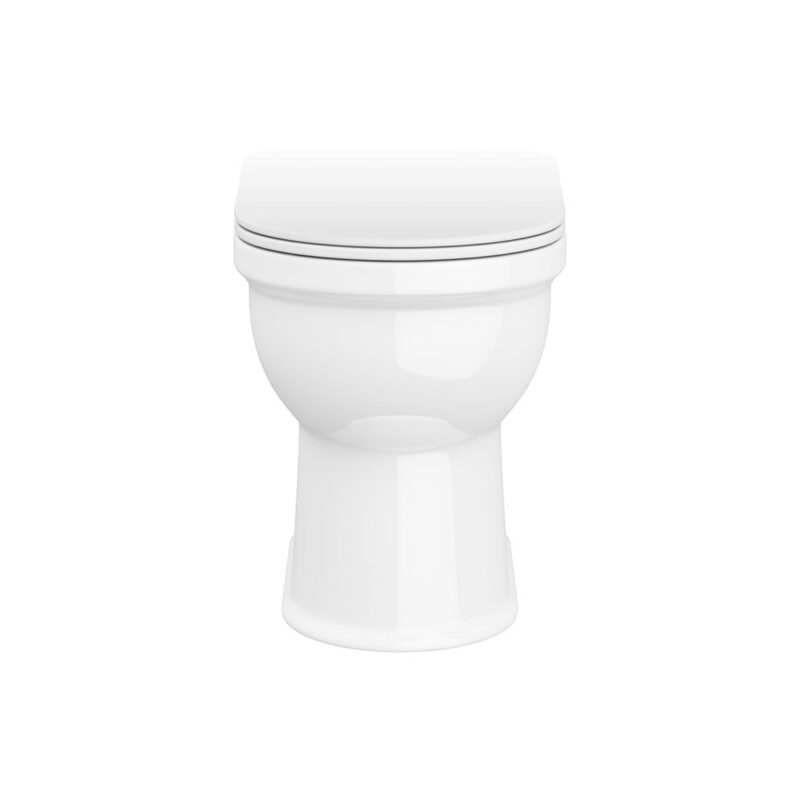 Farnham Back To Wall Rimless Toilet Pan & Slim Soft Close Seat - Image 3