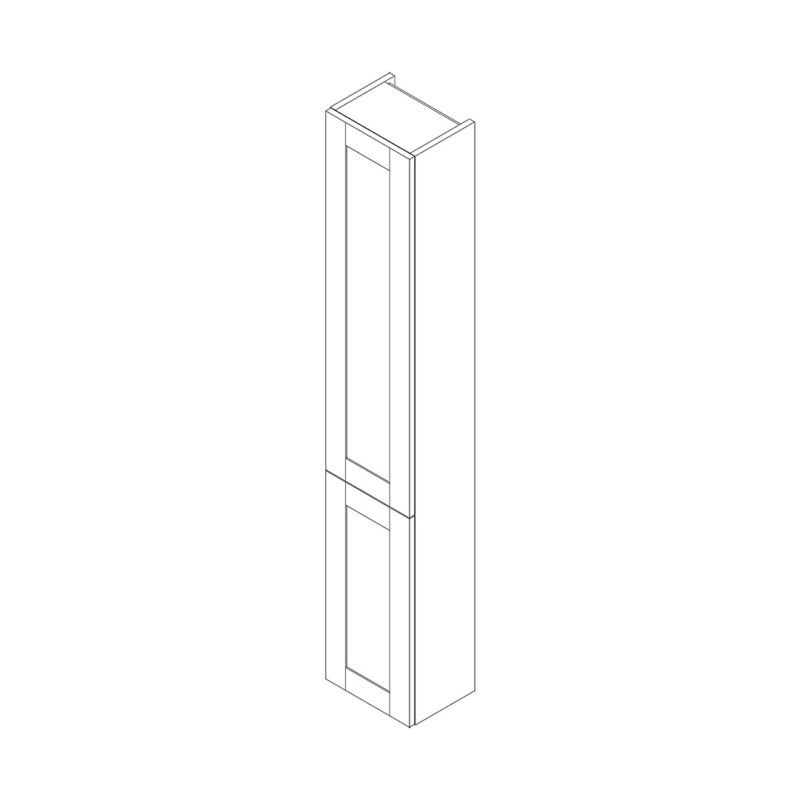 Gresham Slimline 300mm 2 Door Tall Storage Unit Kit
